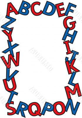 Alphabet border