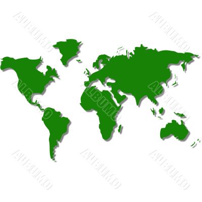 Map of the world
