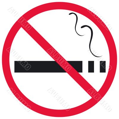 No smoking cigarettes
