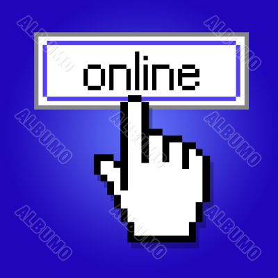 Hand cursor design