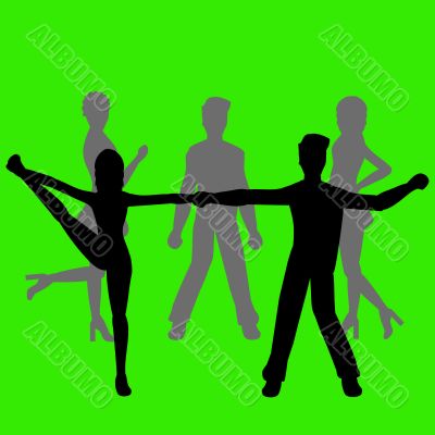 Group of people - dancers
