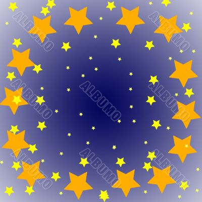 Stars in the sky