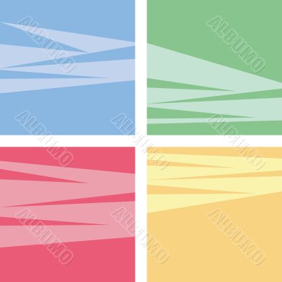 4 Retro backgrounds
