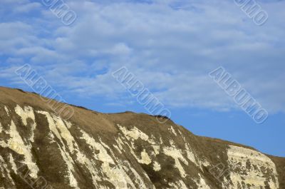 Cliffs and sky