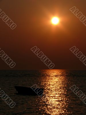 Boat Sunset