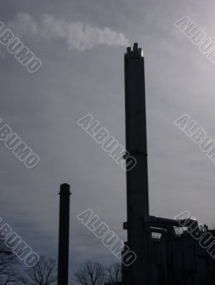 Pollution Silhouette