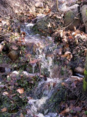 Waterfall By Nature