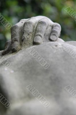Folded hands
