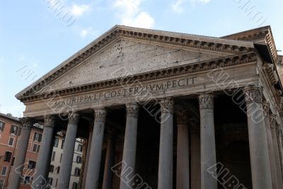 pantheon facade