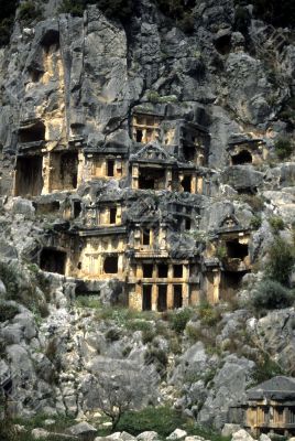 Lycian rock tombs