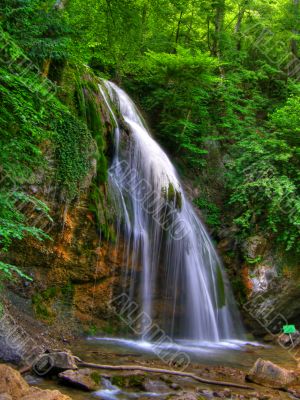 Waterfalls. Crimea.