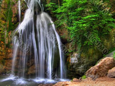 Waterfalls. Crimea.