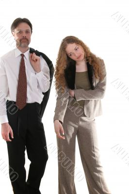 business people after work