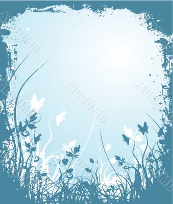 Floral grunge