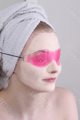 pretty young lady in SPA