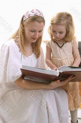 happy mother