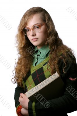 vintage young student