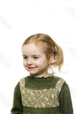 girl smiling