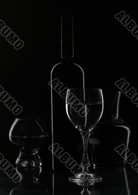 bottle of red wine