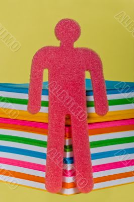 The sponge man