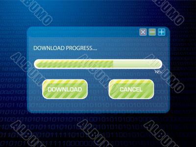 digital download blue