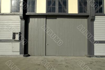 warehouse door