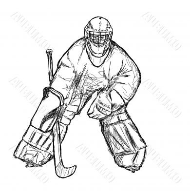 hockey player