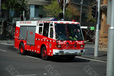 australian fire truck
