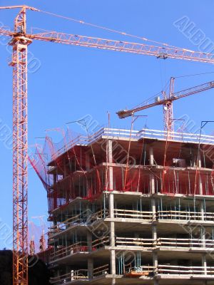 New construction building