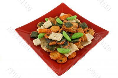 Asian Rice Crackers 1