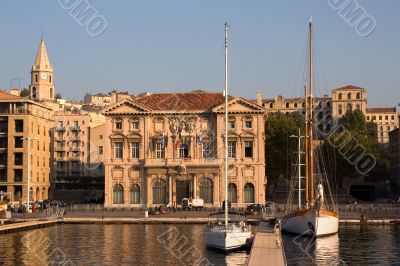 The Marseilles port