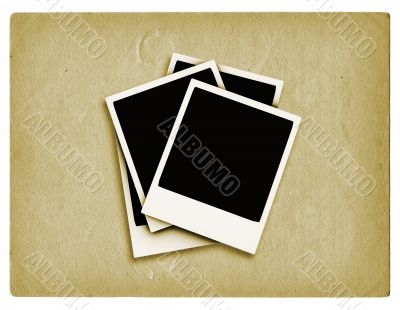Grunge polaroids