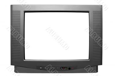 Isolated Television (with Clipping Path)