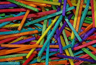 Rainbow Matchsticks