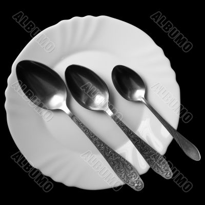 Three spoons