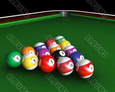 Pool table