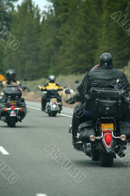 Bikers - motorcycles & leather