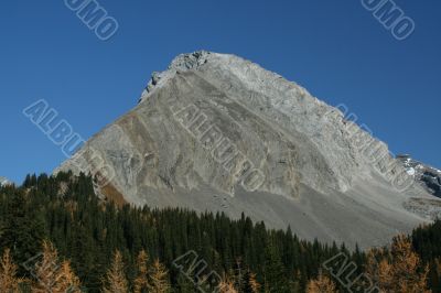 Mt Galatea, showing thrust faults