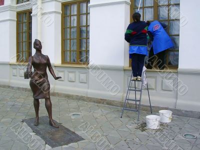 Sculptural composition