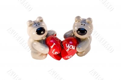 Valentine bears