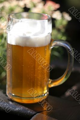 beer and flowers
