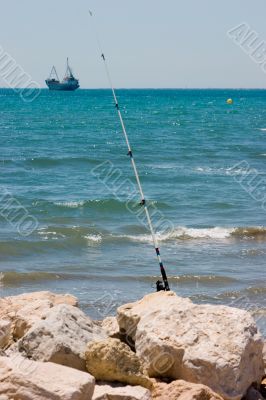 Beach fishing