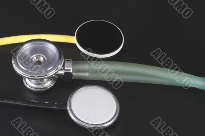 Several Stethoscopes