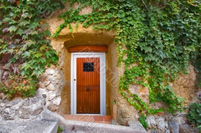 Door in a wall.