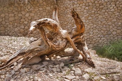 Wooden sculpture
