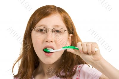 Clean teeth