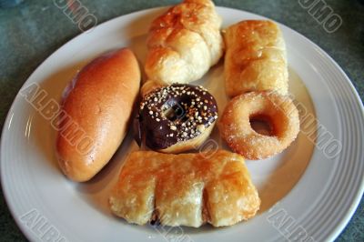 Assorted pastries