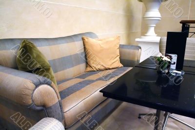 Sofas and table