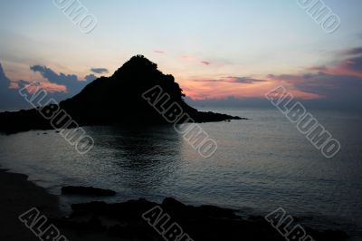 Ocean sunset