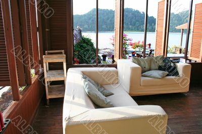 Sofa seaside